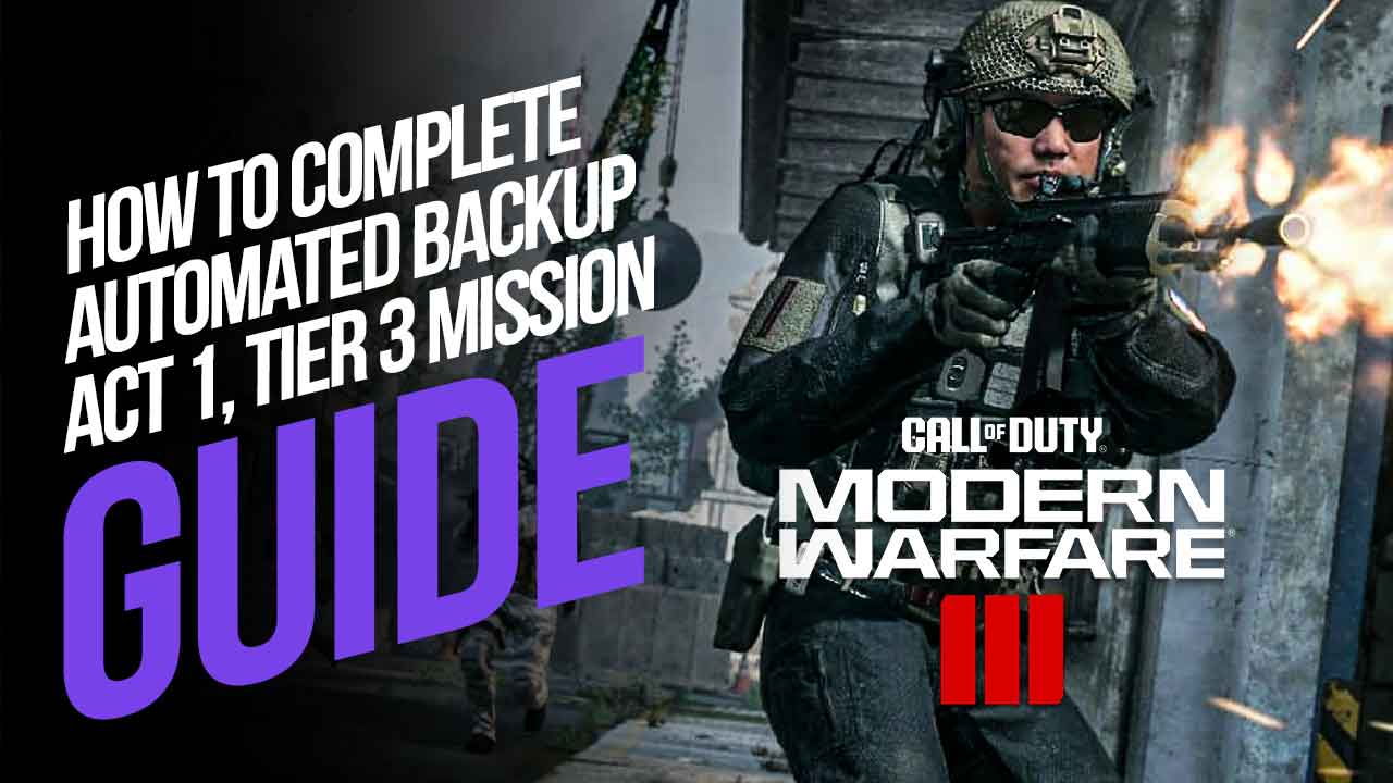 How To Complete Automated Backup Act Tier Mission In Mw Zombies