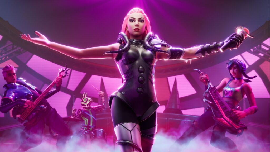 fortnite lady gaga outfit