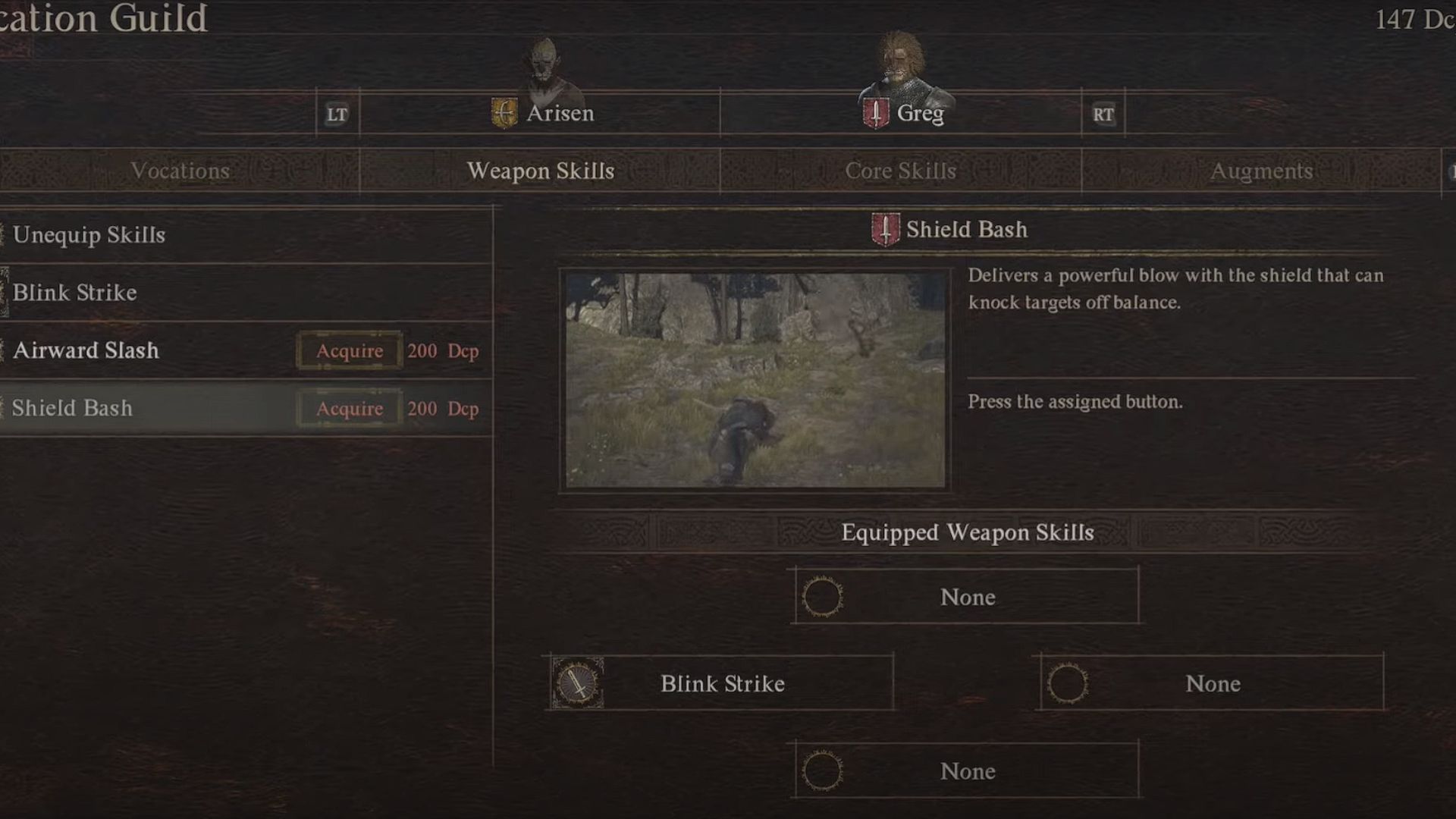 how to change your Vocation in dragon's dogma 2