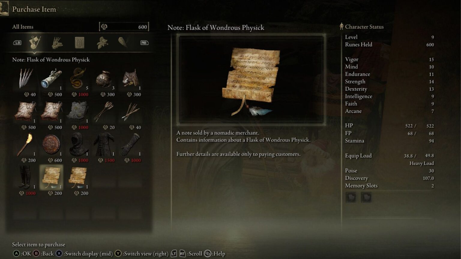 How To Find The Flask Of Wondrous Physick In Elden Ring