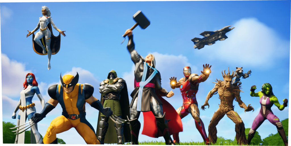 Chapter 5 Season 4 is not the first time that Fortnite has collaborated with Marvel.