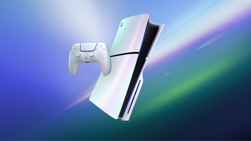 playstation chroma edition console and controller