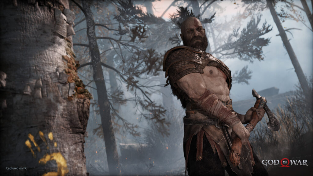 Kratos debuts a new look and story in 2018's God of War. 