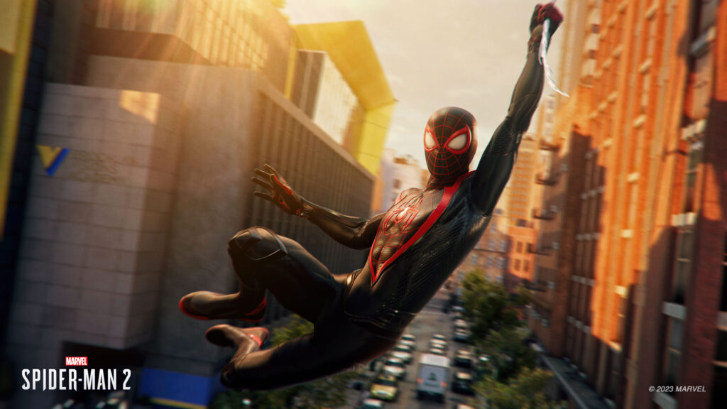 Spider-Man swings through NYC in Insomniac's grand adventure.  