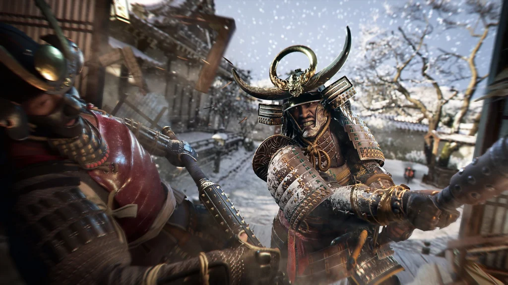 Yasuke takes down an opponent with ease in Assassins's Creed Shadows. 